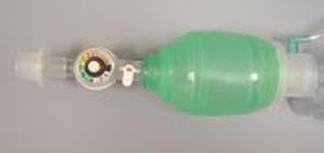 AirFlow™ Manual Resuscitator w/ Pop-Off, Manometer, Exhalation Filter, Small Child