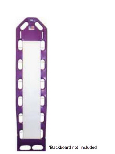 Backboard Pad, 52in x 9in x 1/2in, White