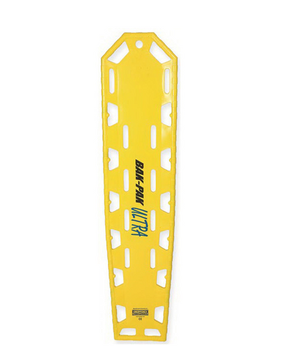 Bak-Pak™ Ultra Backboard without Pins, 72in x 16in x 3/4in, Yellow