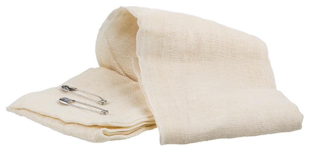 Triangular Bandage, 40in x 40in x 56in, Muslin, Pack of 12