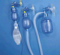 Code Blue II™ Resuscitator BVM, 11.5in L x 5in D, Adult