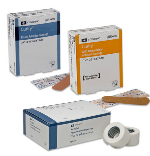 Curity™ Flexible Adhesive Bandage, 1in X 3in Box of 50