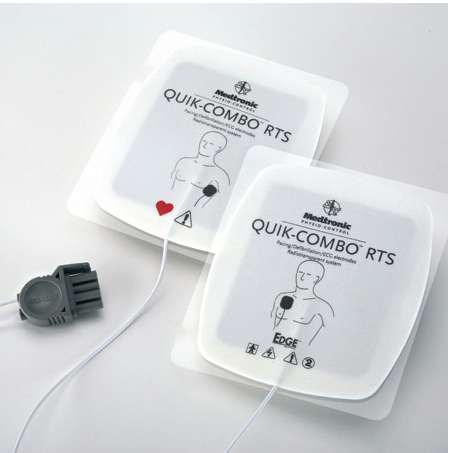 Edge System™ Quik Combo® RTS Electrodes, Adult, 24in L Leadwire