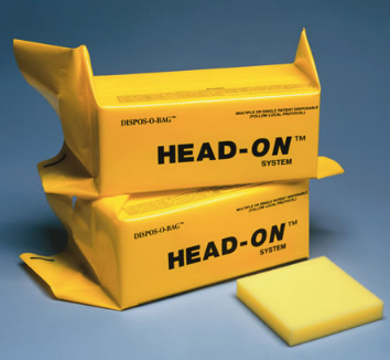 Head-On System Head Immobilizer, Foam Filled