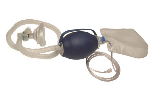 L770 Resuscitator BVMs, w/7 ft Tube, 3 Ft Ext Corrugated Tub