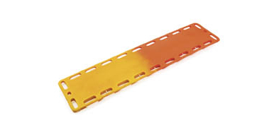 Najo RediWide Backboard Without Pins, 72in L x 18in W x 2in H, Red