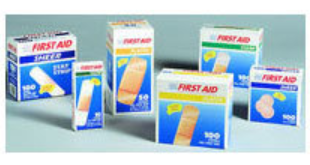 Nutramax First-Aid Adhesive Bandage, 2in x 4in Box of 50