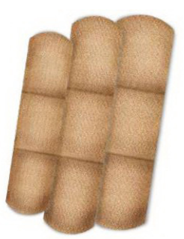 Nutramax First-Aid Flexible Adhesive Bandage, Knuckle Box of 100