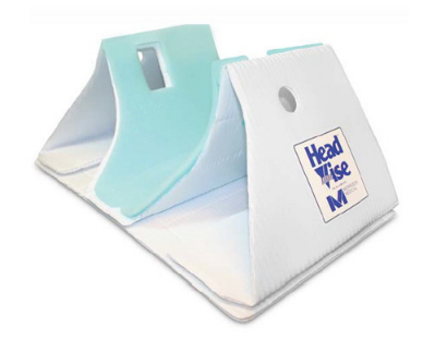Original Head Vise I Head Immobilizer, White, Reusable