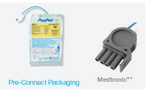 PadPro® Multi-Function Defib Radiotranslucent Electrode Pad with Medtronic Connector, 6in x 4.25in, Adult, Pre-Connect Packaging Case of 10