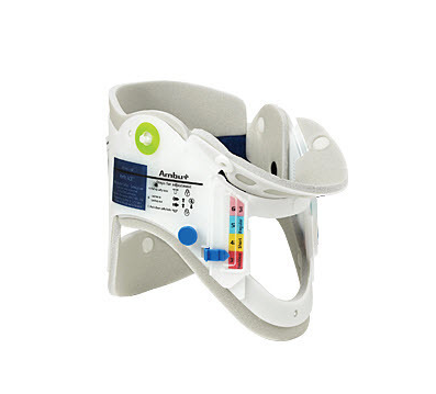 Perfit ACE® Extrication Collar, Adult, White/Yellow Case of 30