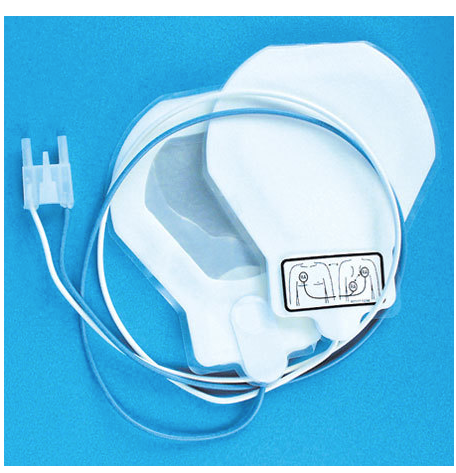 R2® Stat Padz Defib Radiotranslucent Electrode Pad With Zoll® Connector, 4.5in X 4.5in, Pediatric