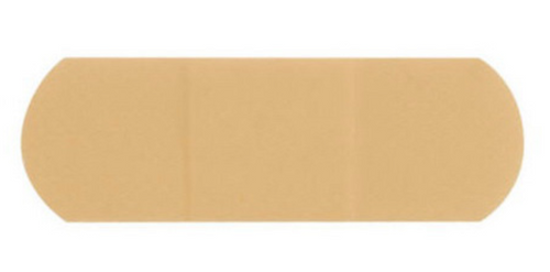 Sheer Adhesive Bandage, White Cross, 1in x 3in Box of 100