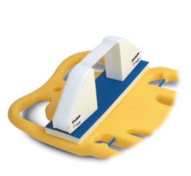 Sta-Blok™ Adjustable Head Immobilizer with Strap, Yellow