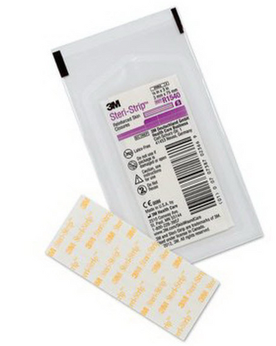 Steri-Strip™ Reinforced Adhesive Skin Closures, 1/8in x 3in Pack of 5