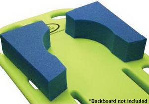 Sticky Blocks Head Immobilizers, 3in x 5.5in x 10-3/8in CS of 12 EA