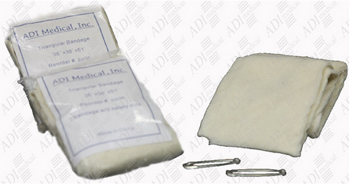 Triangular Bandages, 36in X 36in X 51in