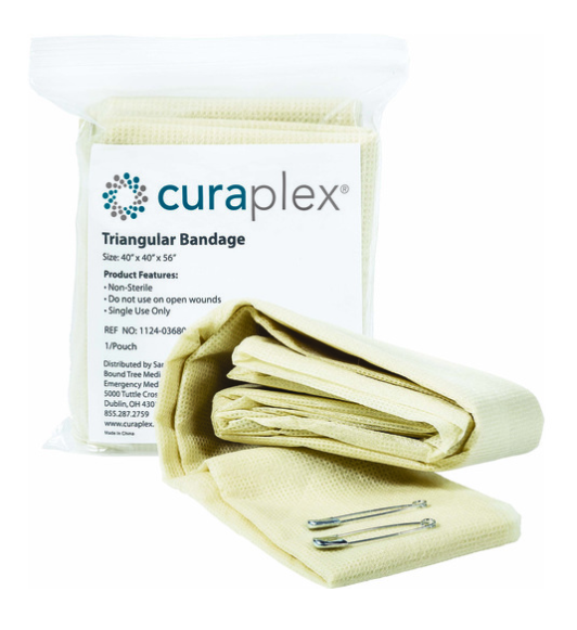 Triangular Bandages, Polypropylene, 40in x 40in x 56in